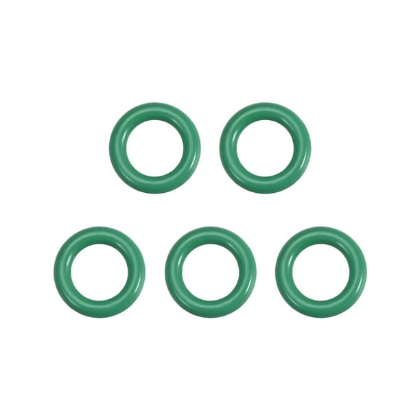Green Seal 5 Pieces Outer Diameter of 10.5 mm O-Rings of Fluorine Rubber Width of 1.9 mm Inner Diameter of 6.7 mm Green Seal 5 Pieces Outer Diameter of 10.5 mm O-Rings of Fluorine Rubber Width of 1.9 mm Inner Diameter of 6.7 mm
